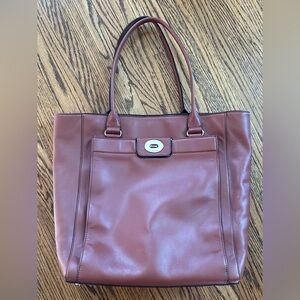 Kate Spade Chestnut Leather Tote
